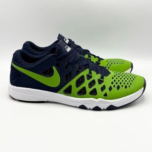 Nike Train Speed 4 AMP Shoes Men Sz 12 Blue Green Seattle Seahawks 848587-307